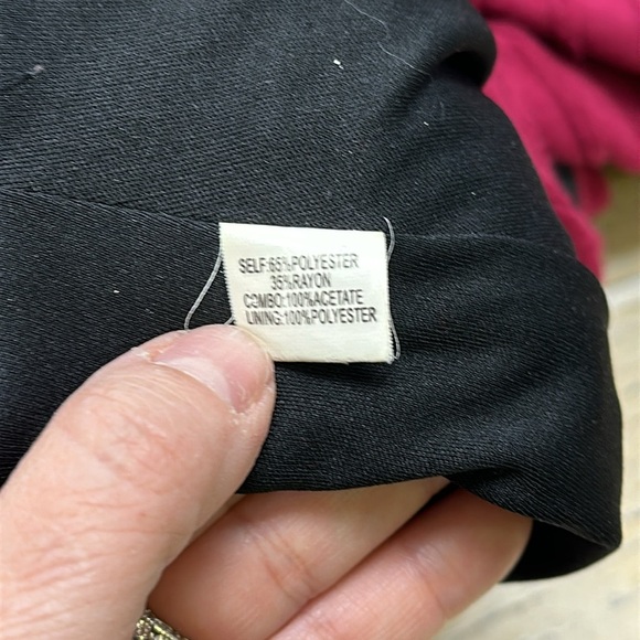 Kay Unger magenta midi dress with pockets Size 6 - Picture 6 of 6